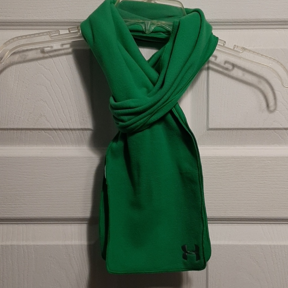 Under Armour Green Fleece Scarf